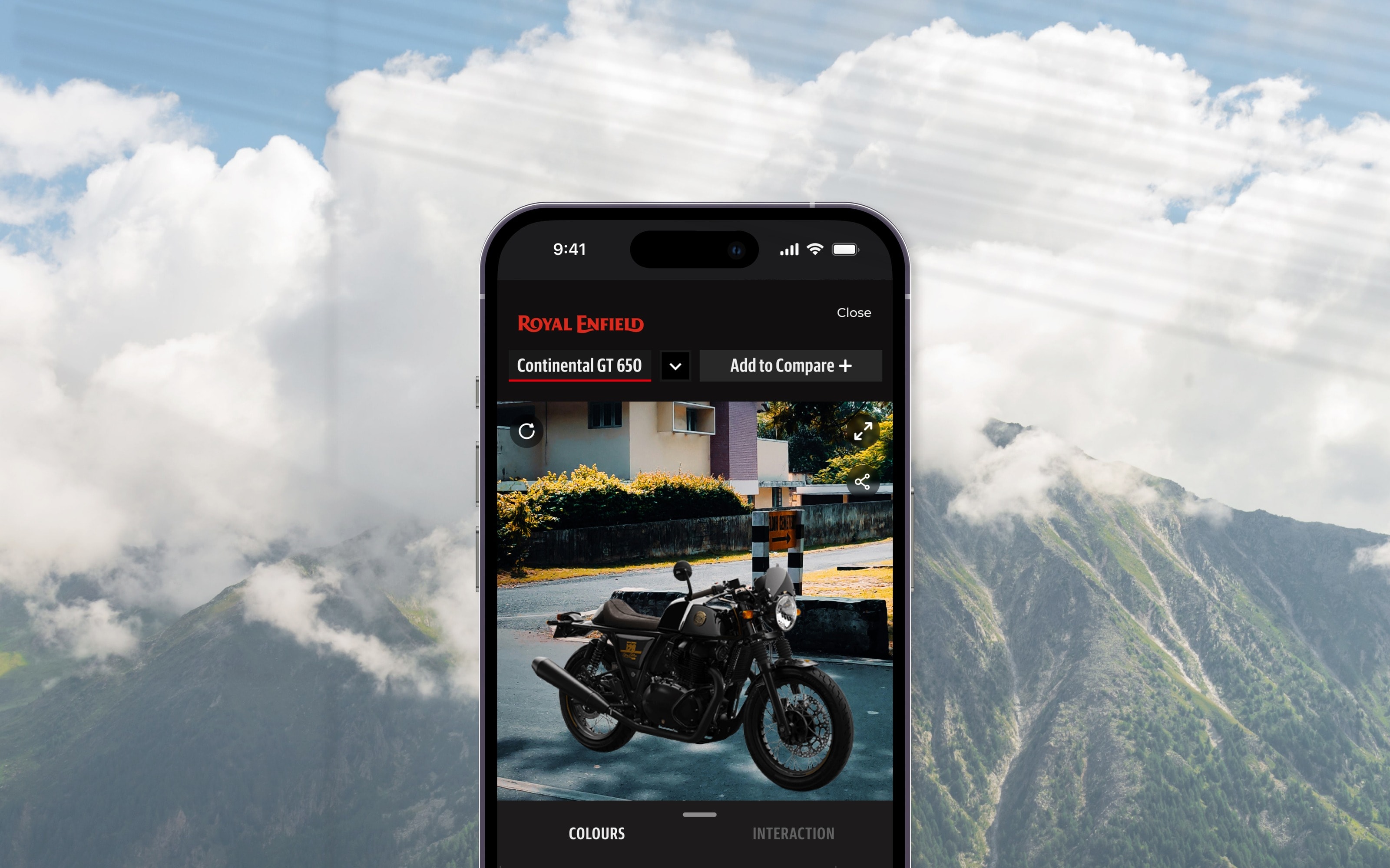 Royal Enfield AR showcase